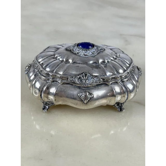 Silver Jewelry Box, Italy, 1960s For Sale - Image 12 of 12