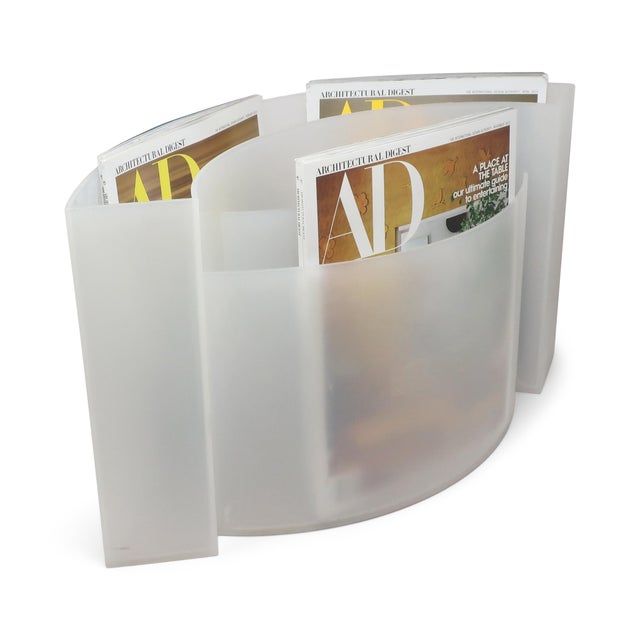 Postmodern 1990s Postmodern Wave Magazine Rack by Hansjerg Maier-Aichen for Authentics For Sale - Image 3 of 10