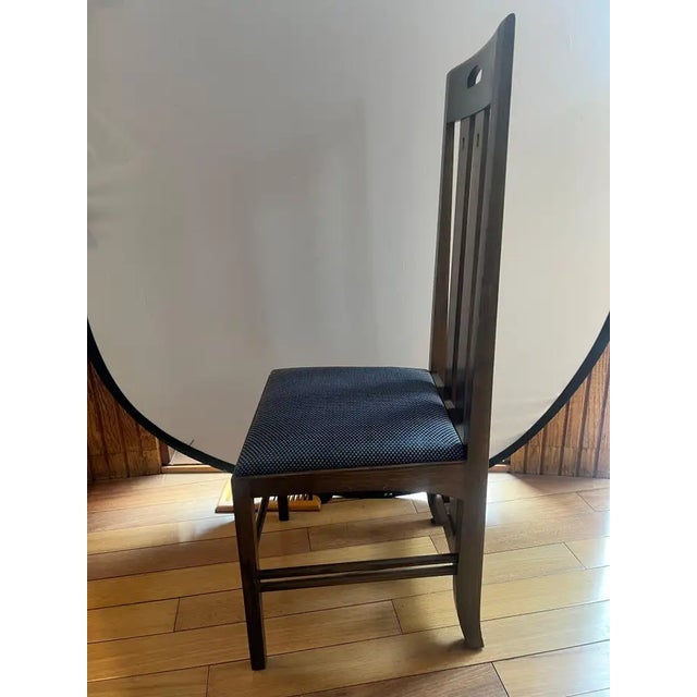 Charles Rennie Mackintosh MCM Ingram Dining Chairs for Cassina, Set of 12 For Sale In New York - Image 6 of 17