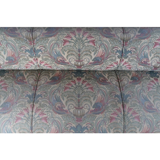 Late 19th Century Late 19th Century Antique Spanish Colonial Mahogany Hall Bench Couch Sofa For Sale - Image 5 of 12