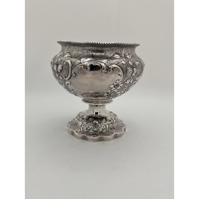 Four Piece Early 19th Century Coin Silver Coffee Service, Jb Ginochio (1834-1857) New York, Ny For Sale - Image 12 of 15
