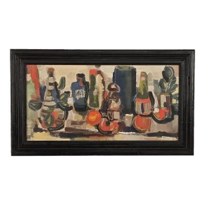 Still Life, Signed George L. K. Morris, u.s.a. Circa 1950