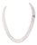 Diamond Akoya Pearl 2-Strand Necklace 18k Gold Certified For Sale
