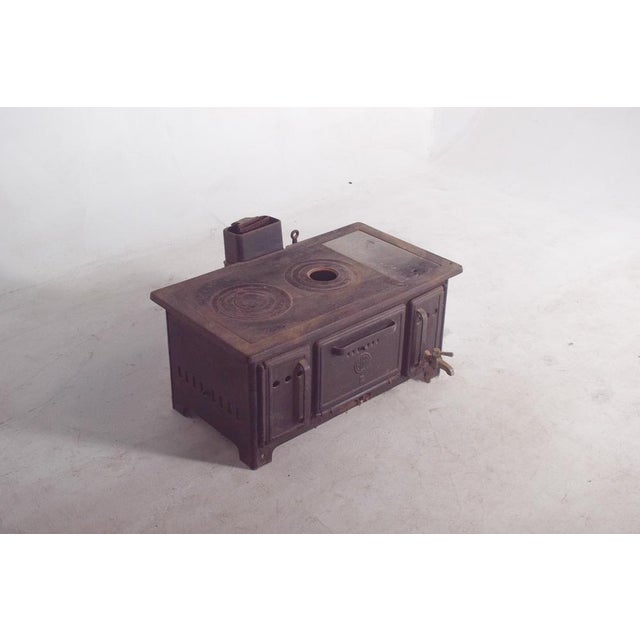 1980s Portuguese Double Iron Pulley, 1980 For Sale - Image 5 of 11