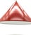 Mid-Century Modern Vintage Scandinavian Cone Pendant Lamp in Red Enamel & Ceramic in the style of Louis Poulsen, 1960s For Sale - Image 3 of 15