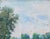Realism Impressionism Spring Landscape Oil Painting, 1963 For Sale - Image 3 of 6