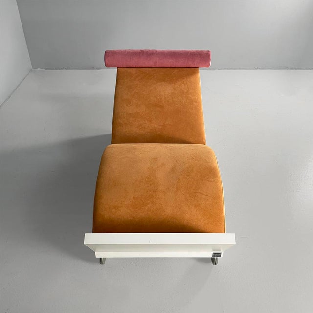 1980s Italian Chaise Lounge Juan by Marco Panini for Memphis, 1987 For Sale - Image 5 of 17
