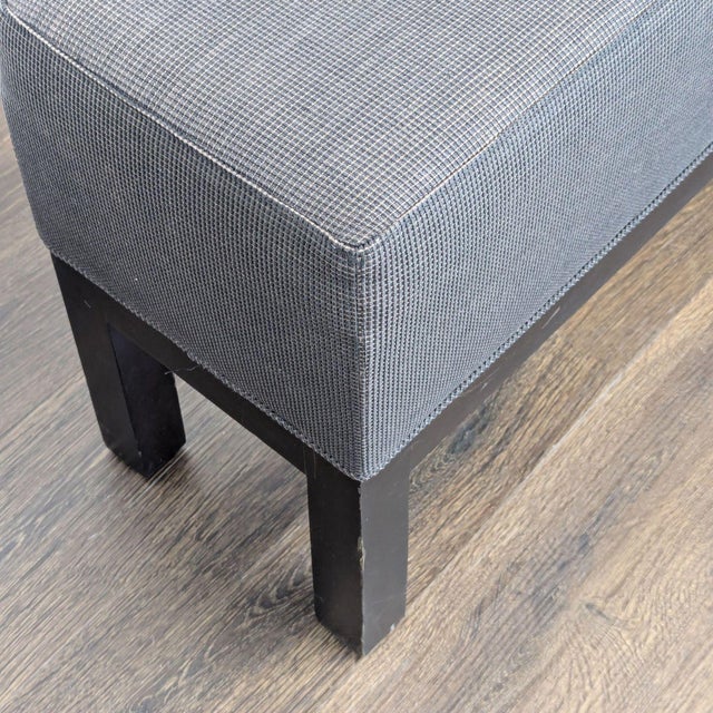 2010s Attributed Cisco & Brothers Custom Slim Bench For Sale - Image 5 of 6
