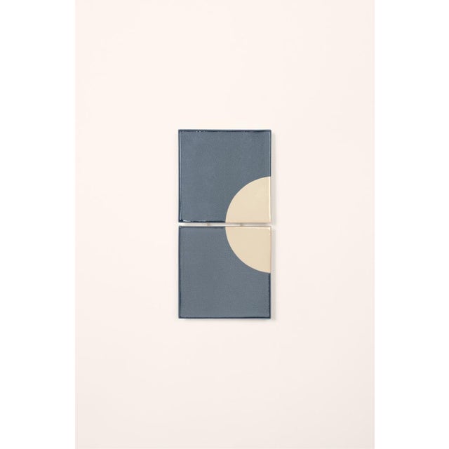 Contemporary Tiles Moon B Wall Light by Violaine d'Harcourt For Sale - Image 3 of 5
