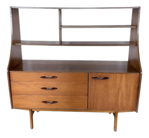 Mid-Century Teak Sideboard | Room Divider Cabinet with Shelves & Drawers Mid-Century Teak Sideboard | Room Divider Cabinet with Shelves & Drawers