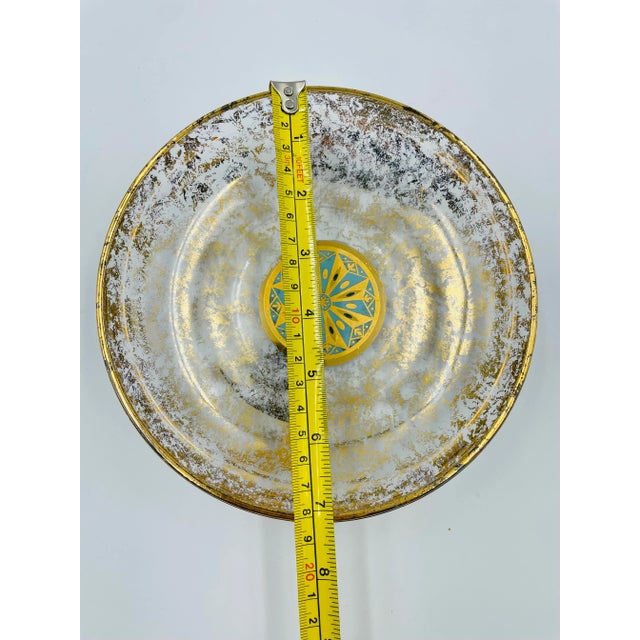 Vintage Georges Briard Gold Leaf Tower - 4 Piece Set For Sale In Los Angeles - Image 6 of 10