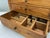 Tan Small Pine Craft Storage Box or Trunk with Drawers, 1950s For Sale - Image 8 of 12