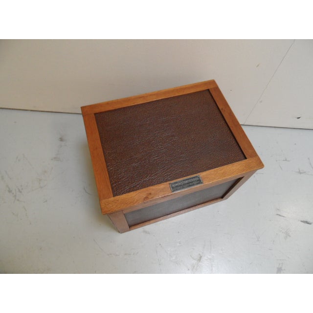 Vintage Dutch Filing Box, 1950s For Sale - Image 6 of 9