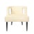 Mid Century Modern Cutout Barrel Back Chair in Pearl Holly Hunt Ecriture Velvet For Sale - Image 13 of 13