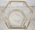 Lucite Side Table 24 Karat Gold Plated Charles Hollis Jones Style For Sale In Miami - Image 6 of 11