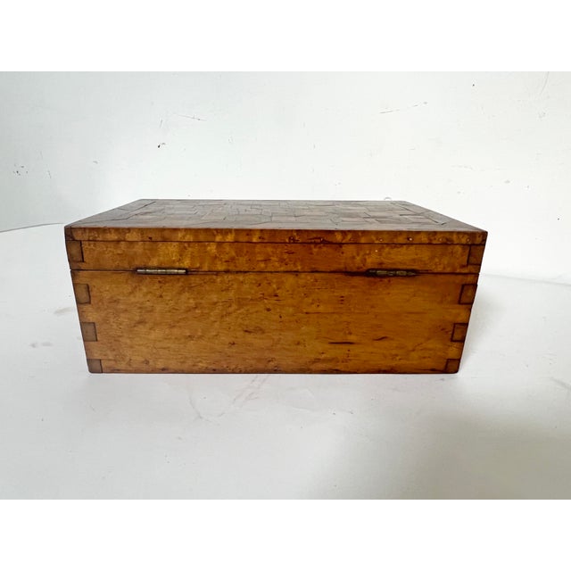18th Century Inlaid Marquetry Document Box For Sale - Image 10 of 11