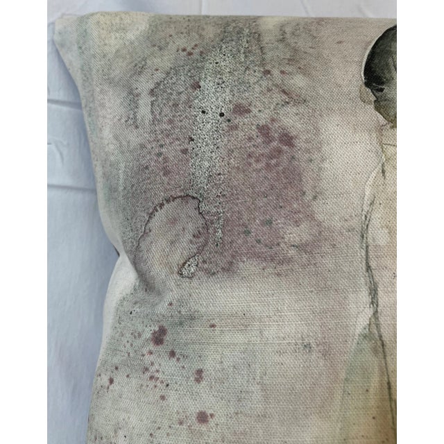 2020s 16" Square Pillow Decorated With an Inquisitive Siamese Cat Portrait - Made in the U K For Sale - Image 5 of 10