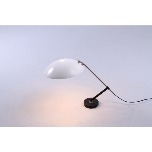 Ufo Shaped Table Lamp in Metal by Floris Fiedeldij for Artimeta, 1960s For Sale - Image 10 of 18