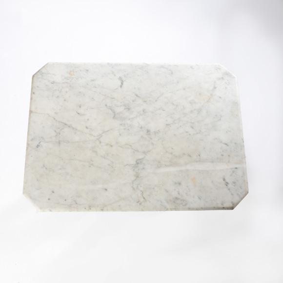 Victorian 19th Century Victorian Walnut Marble Top Table For Sale - Image 3 of 9