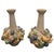 Capture the essence of the Mediterranean with this striking pair of vintage-inspired Italian ceramic vases. Each vase...