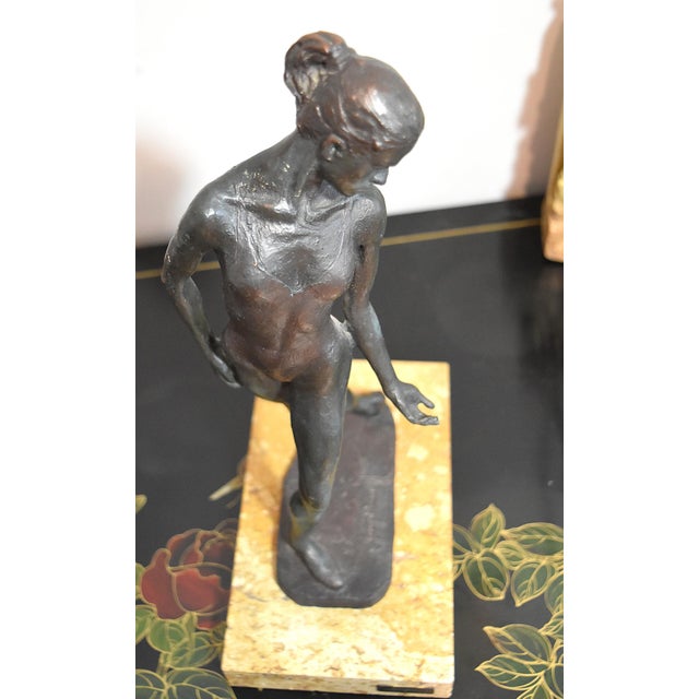 Vintage Modern Dancer or Ballerina Sculpture by Spanish Artist Josep Bofill For Sale - Image 17 of 18