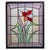 Art Nouveau Stained Glass Panel, 1910 For Sale - Image 10 of 10