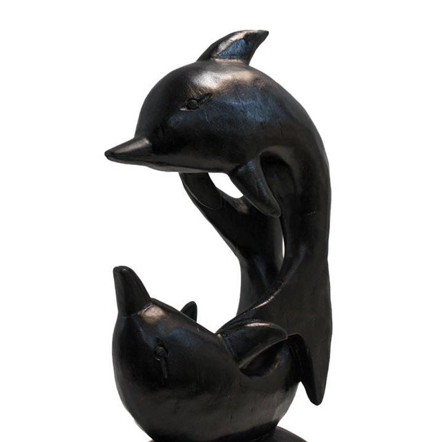 Dolphins at Play Sculpture For Sale - Image 6 of 10