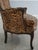 Pair of Cheetah Print Louis XVI Style Bergere Chairs For Sale In Philadelphia - Image 6 of 18