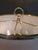 Brass Vintage Brass Bouillotte Horn 3-Arm Lamp For Sale - Image 8 of 13