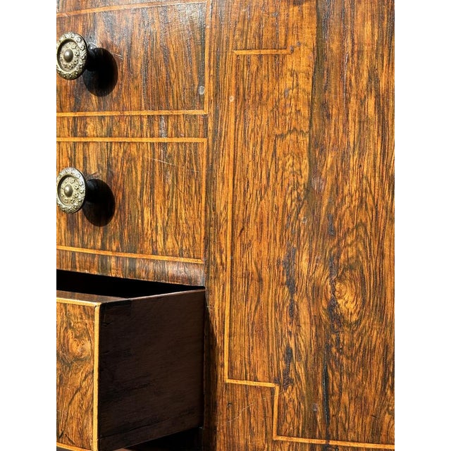 Regency Rosewood and Inlaid Worktable, 1810s For Sale - Image 6 of 13