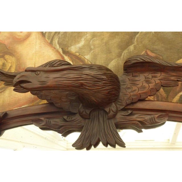 19th Century Antique Early 19th Century Carved Walnut and Marble Chiffonier, 1830 For Sale - Image 5 of 18