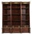 Jacob-Desmalter Style Antique French Empire Mahogany Bibliotheque Bookcase Cabinet With Mounted Gilt Bronze Ormolu, Circa 1880s For Sale