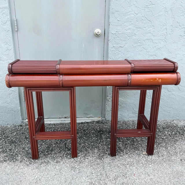 Wood 1980s Italian Roll Top Desk by Umberto Asnago & Franco Pozzi for Giorgetti For Sale - Image 7 of 8