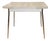 Extendable Kitchen Table in Chrome and Resopal, 1960s For Sale