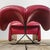 Armchair with Pouf Mod. Viscontia by Dino Gavina for Gavina, 1987 For Sale - Image 6 of 7