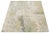 Abstract Abstract Watercolor Modern Area Rug – Sage Green, Gold, & Ivory Wool-Nylon Blend For Sale - Image 3 of 10