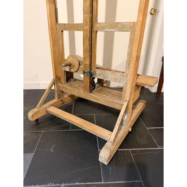 Large Antique Artist's Easel Attributed to France, 18th Century For Sale In New York - Image 6 of 18