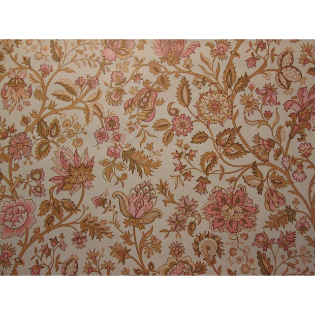 1970s Vintage Floral Paisley Wallpaper For Sale - Image 4 of 12