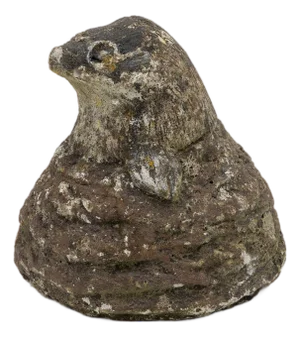 Composite Stone Mole Garden Ornament, England 1960s