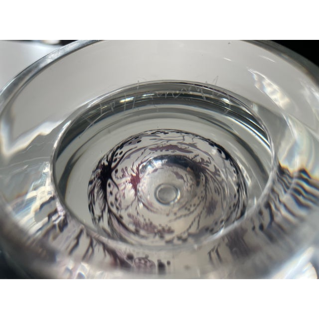 Graal Glass Vase by Edward Hald for Orrefors, Sweden, 1950s For Sale - Image 11 of 13