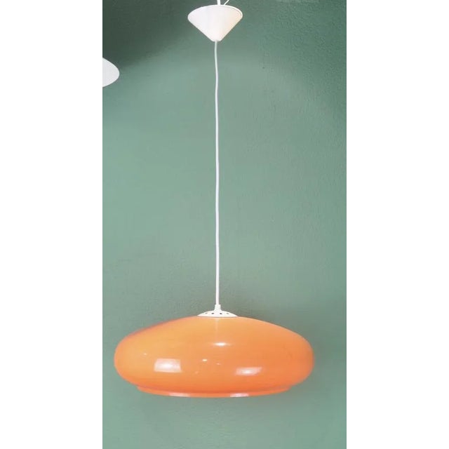 Orange Plastic Lamp, 1970s For Sale - Image 13 of 14