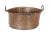 19th century embossed brass copper cooking pot circa 1870. Good quality decorative copper cooking pot. Handmade with...