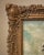 Traditional Late 19th Century Ornate Framed Peacock Oil Painting on Canvas, Signed 49" W × 62" H For Sale - Image 3 of 7
