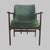 Mid-Century Danish Armchair in Deep Green Velvet Velour attributed to Ib Kofod-Larsen for Fröscher KG, Germany, 1960s For Sale - Image 14 of 14
