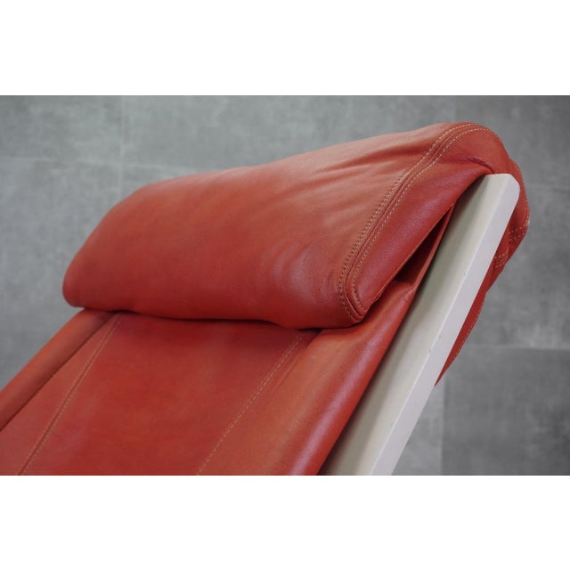 Leathered Sgarsul Rocking Chair by Gae Aulenti for Poltronova, 1962 For Sale - Image 12 of 15
