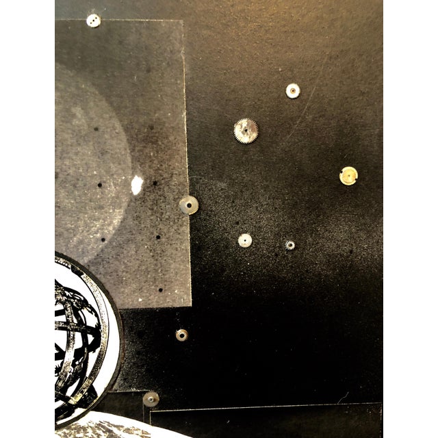 Vera Simons, Josias Astronomical Clock Watch Parts Assemblage Photo Planet Collage Photograph, 1983 For Sale In Miami - Image 6 of 8