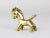 Mid-Century Horse Brass Figurine by Walter Bosse for Herta Baller, Austria, 1950s For Sale - Image 4 of 11