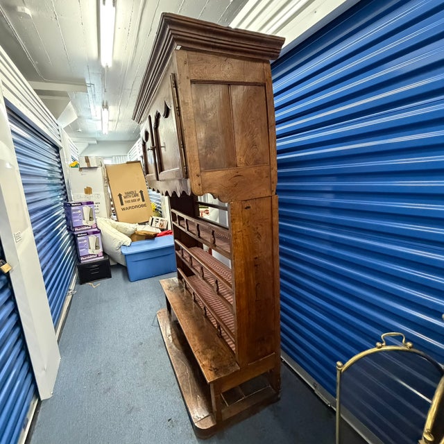 French Antique Fruitwood Dressoir, China Cabinet or Cupboard For Sale - Image 11 of 18