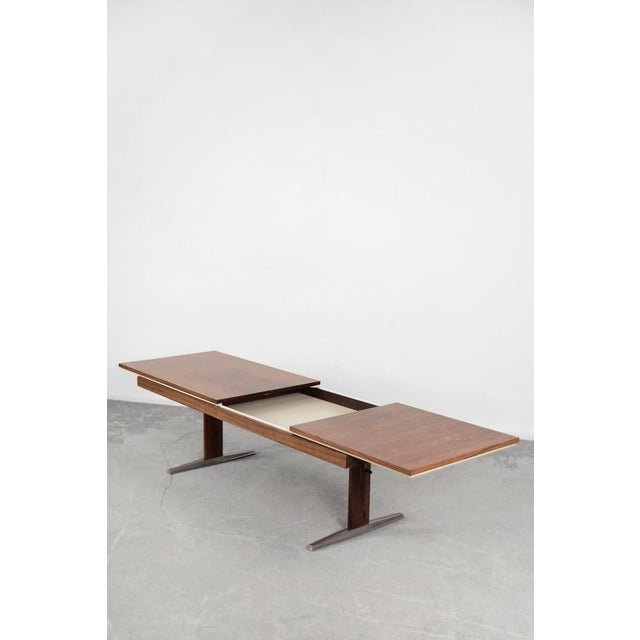 Wood German Rosewood Adjustable Table from E.M.U, 1960s For Sale - Image 7 of 16