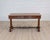 A handsome 19th century Victorian writing table crafted from richly toned wood and featuring beautifully turned barley...